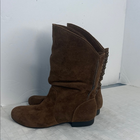 Gianni Bini Brown
 Suede Women's Boots - Picture 4 of 8